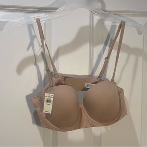 Nude strapless aerie bra